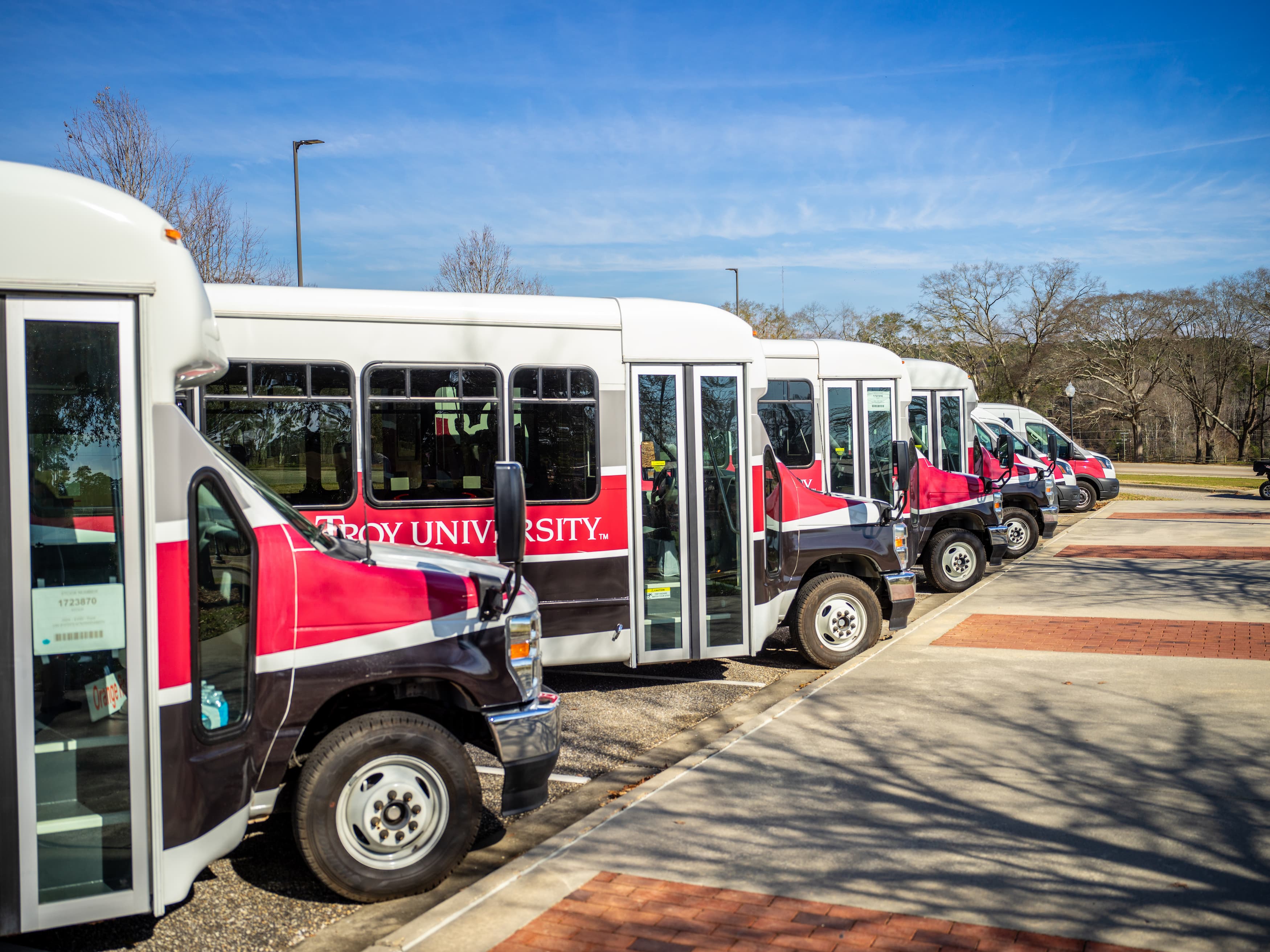 Troy Campus Shuttle Buses